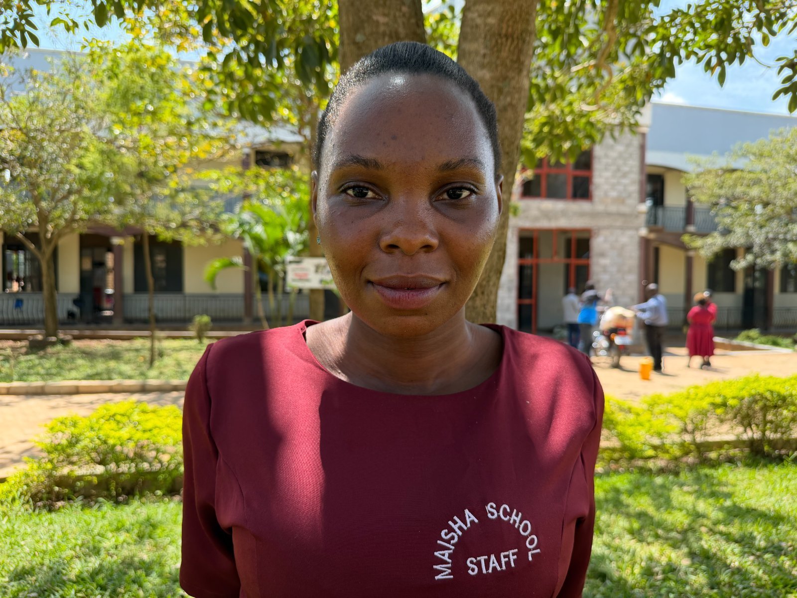 Miss. Tusiime Pasikazia, Teacher at Maisha School
