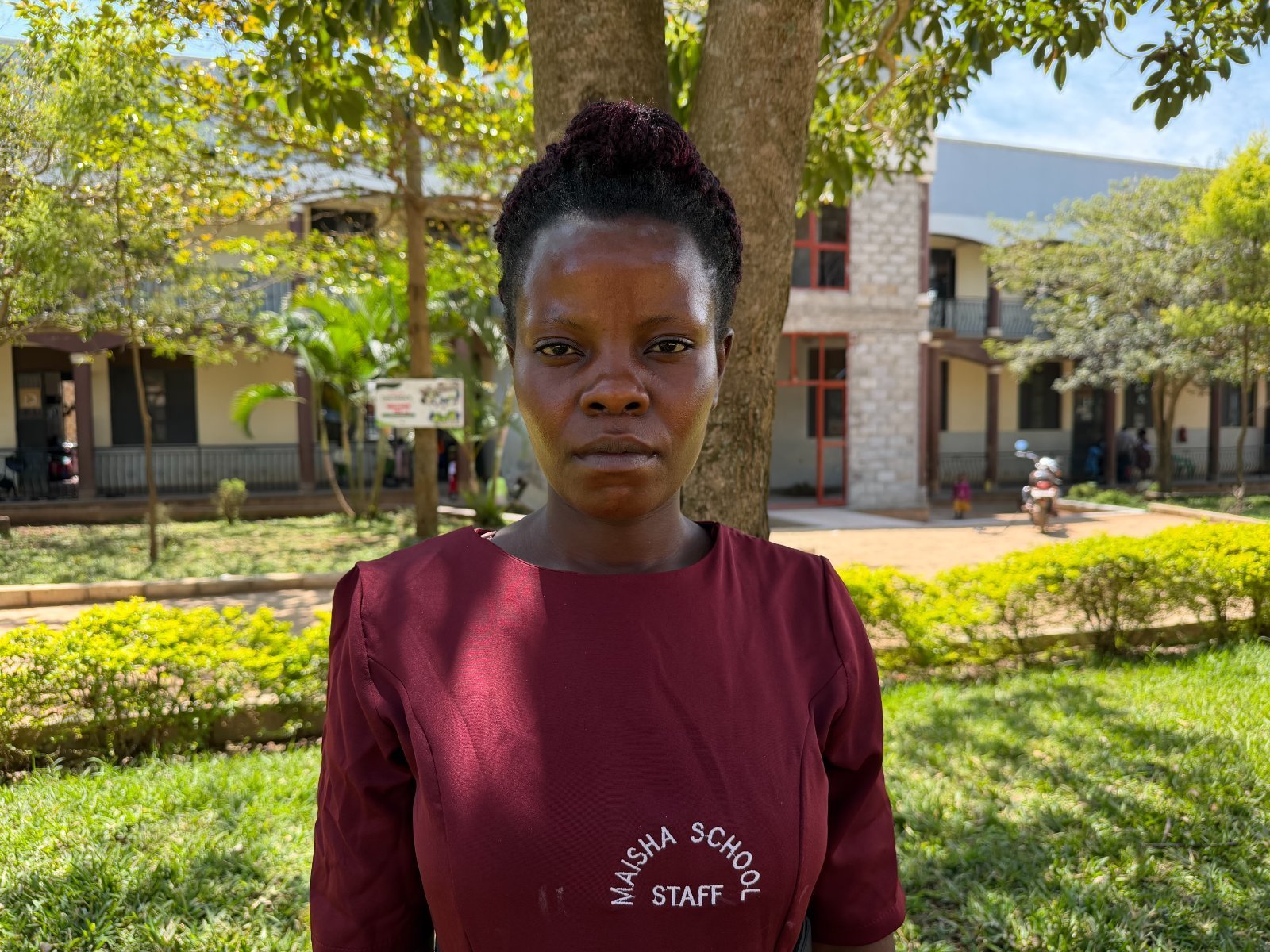 Miss. Tusiime Rose, Teacher at Maisha School